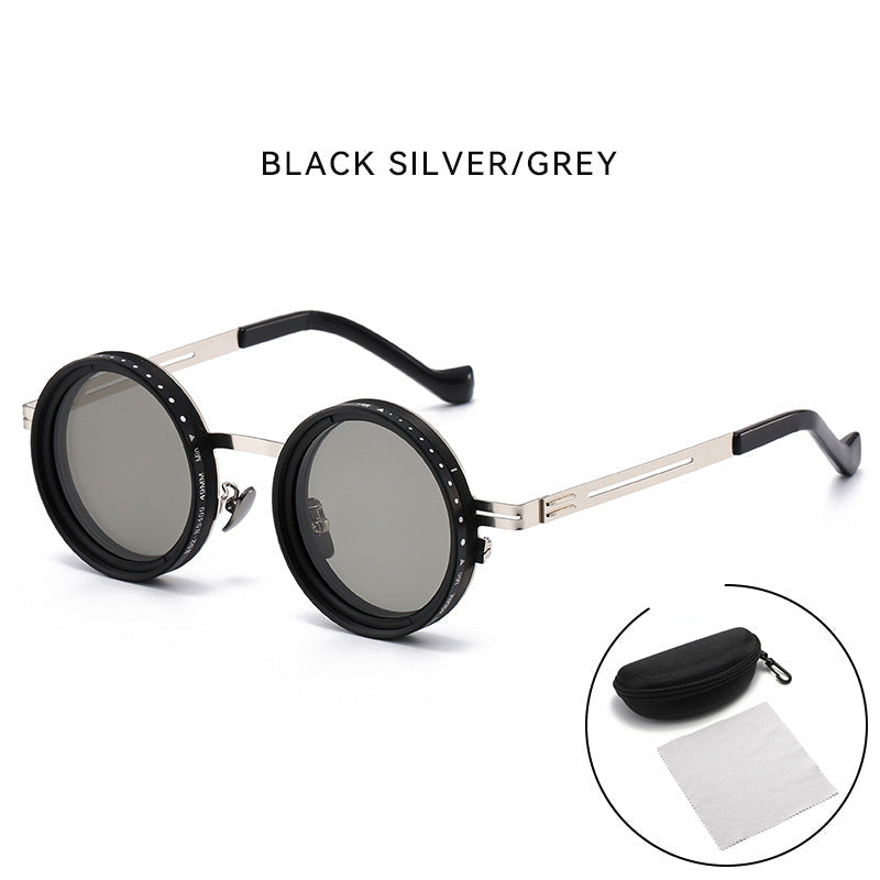 Steampunk Round Sunglasses