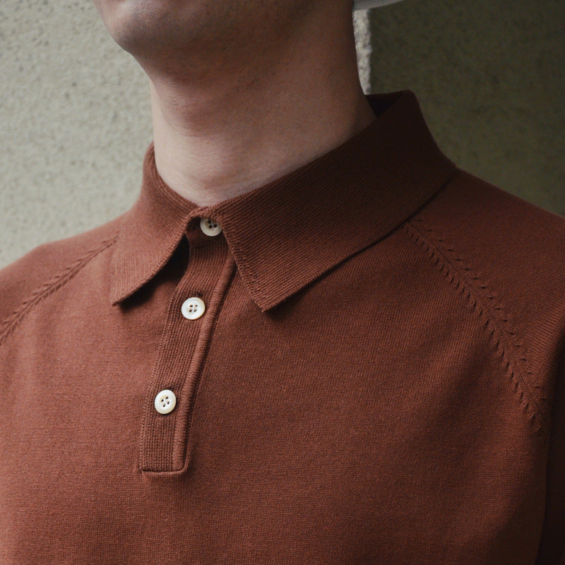 Retro Knit Polo