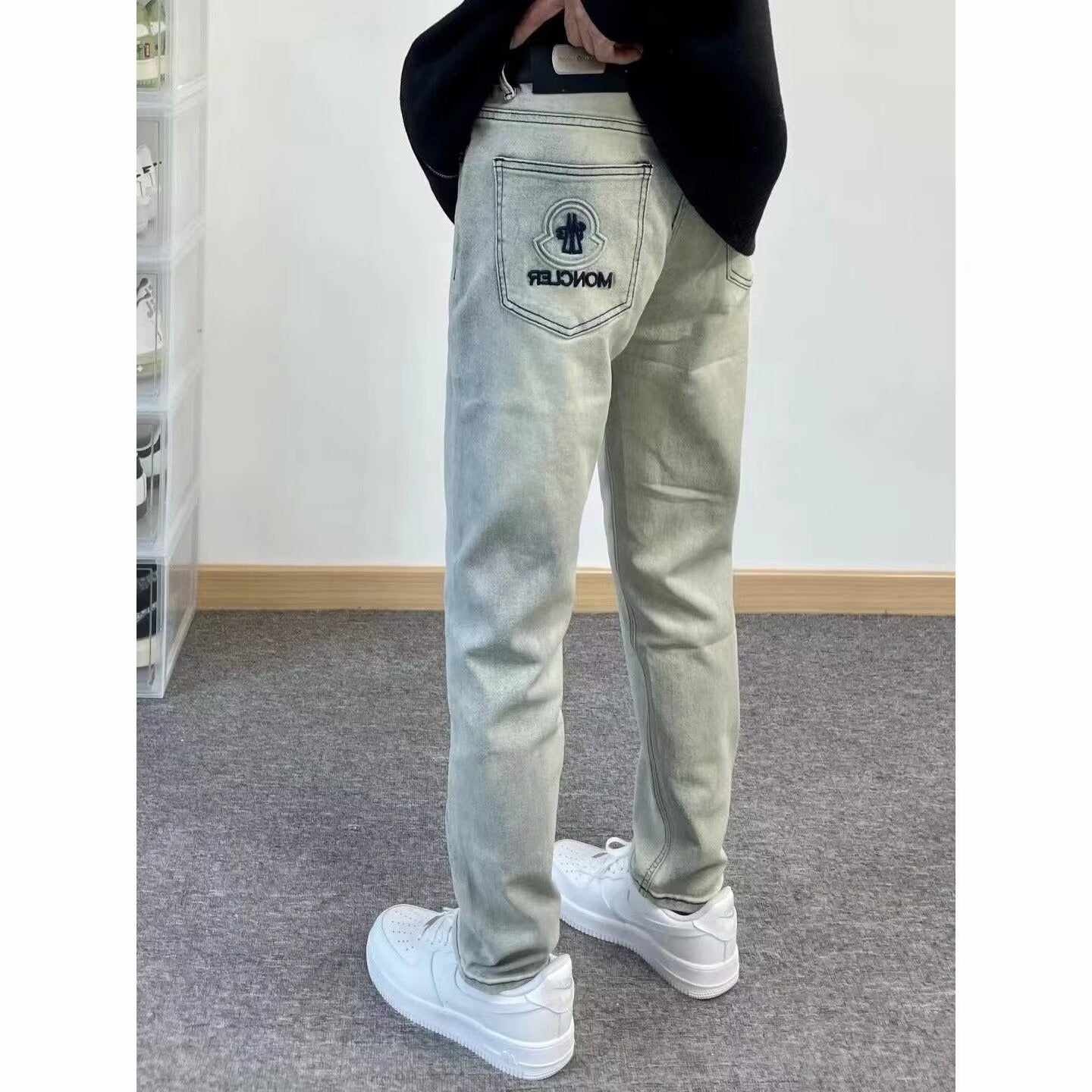 Slim-Fit Tapered Jeans