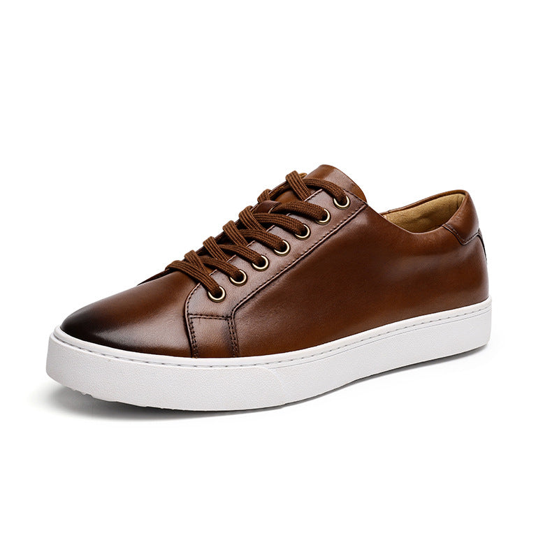 Men's Leather Casual Sneakers
