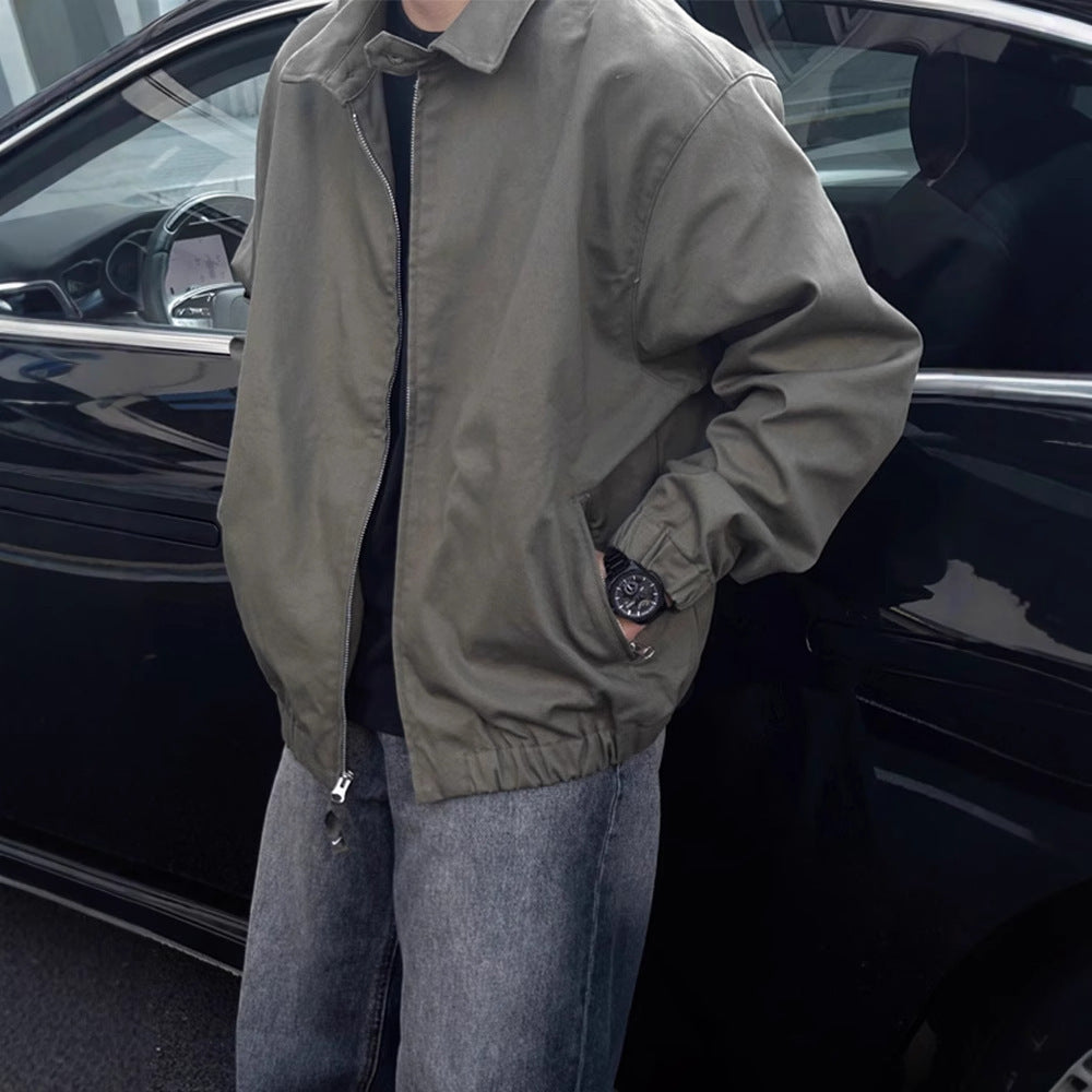 Men's zip-up jacket