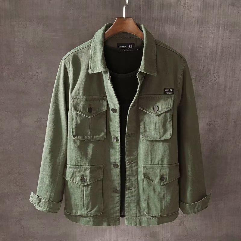 Multi-Pocket Workwear Jacket
