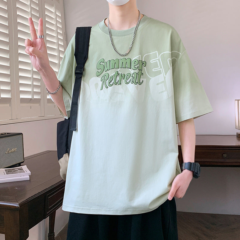 Graphic Print Crewneck Tee