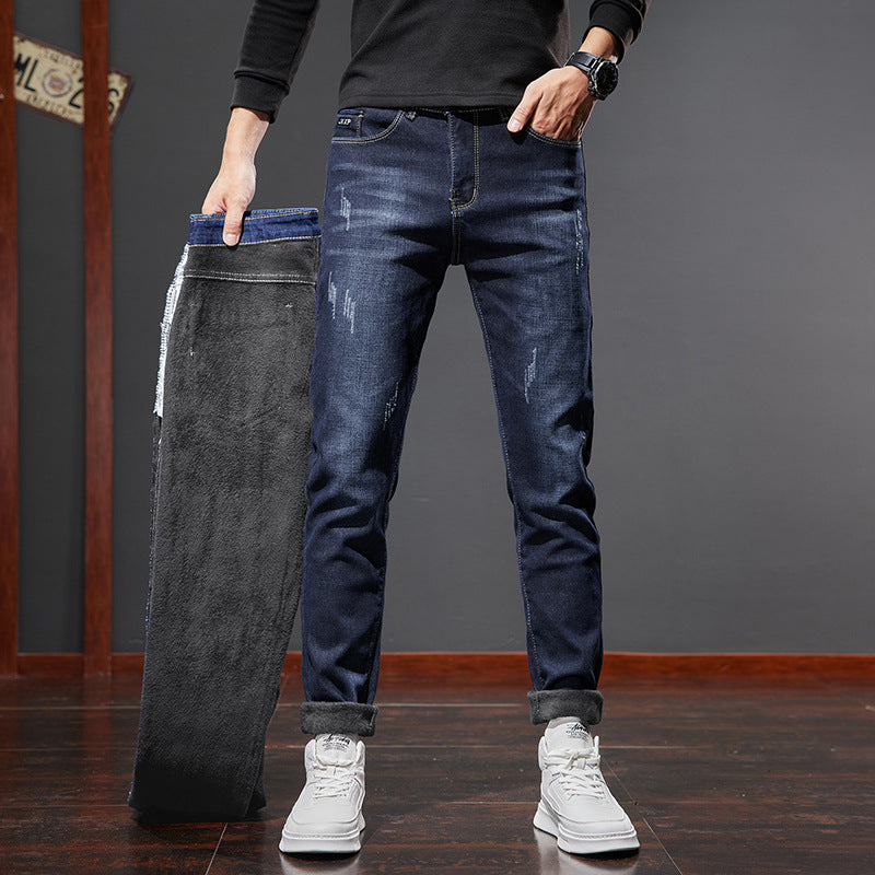 Casual Slim-Fit Denim Jeans