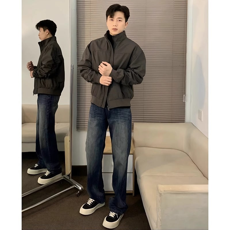 Stand Collar Trainer Jacket