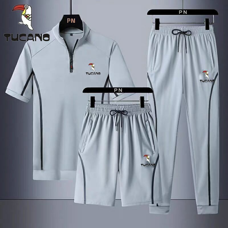 Versatile Zip Polo Sport Set