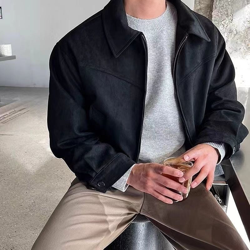 Vintage Suede-Look Jacket