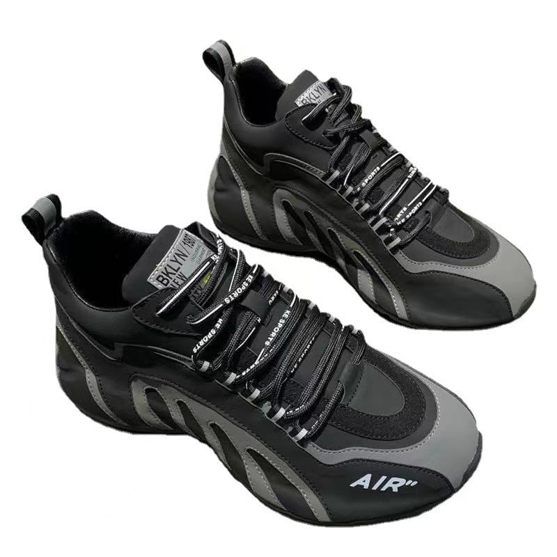 Cross-border foreign trade, spring new fashion trend, sports casual soft soling, soft surface, Korean version, versatile Forrest Gump shoes, dad shoes
