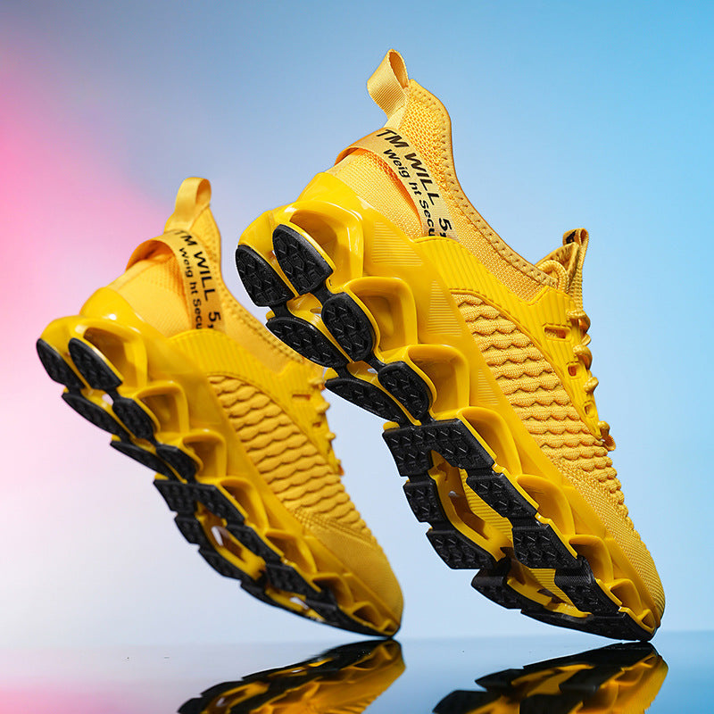 Blade-Sole Running Shoes