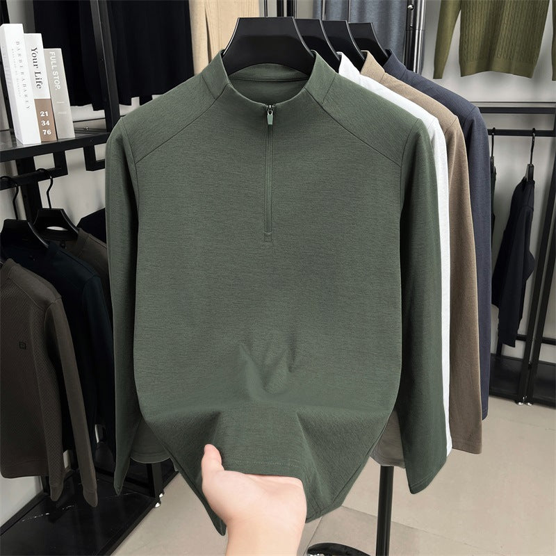 Men's Zip-Neck Athletic Shirt