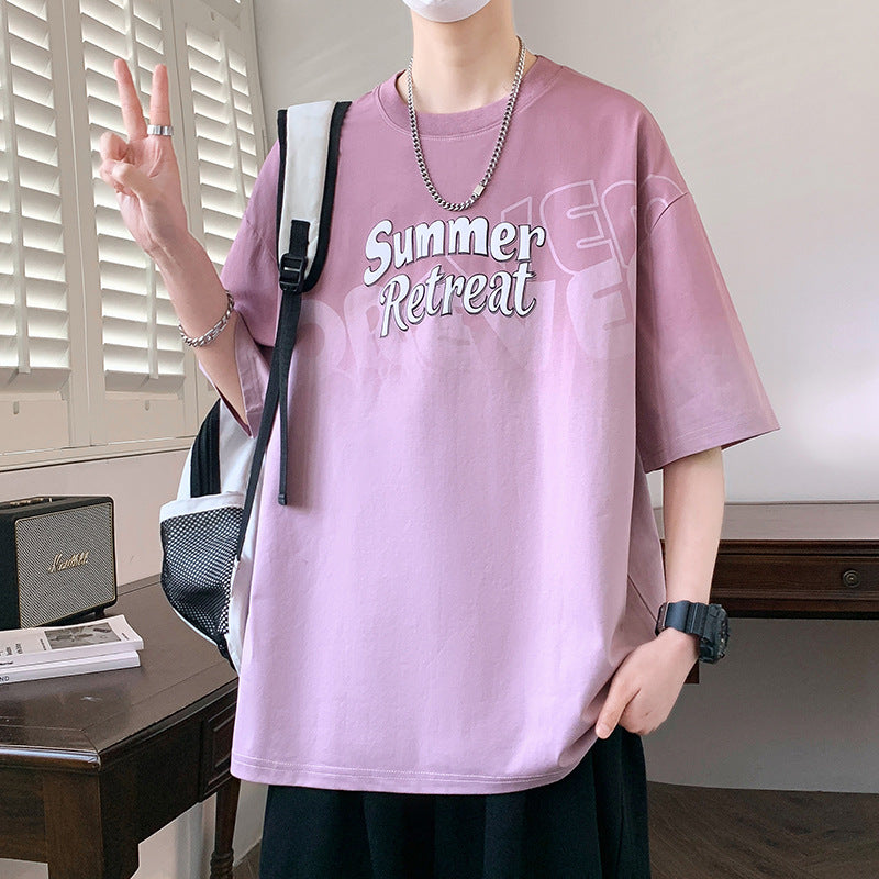 Graphic Print Crewneck Tee