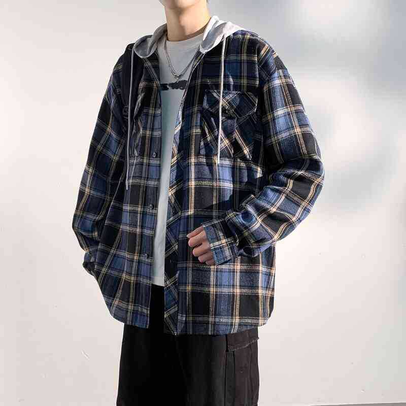 Flannel Hoodie Jacket