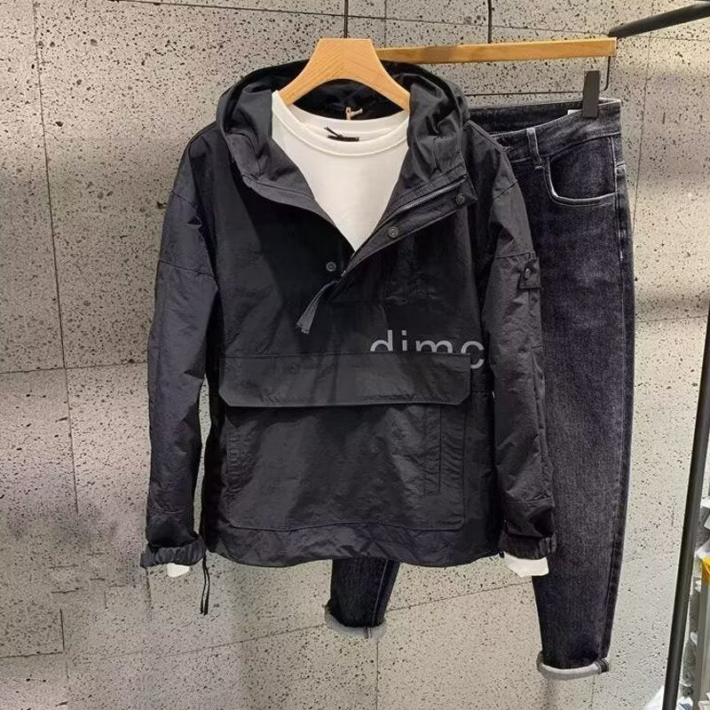 Hooded Anorak Jacket