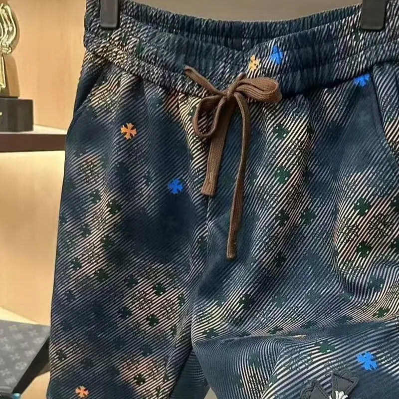 Abstract Pattern Casual Shorts