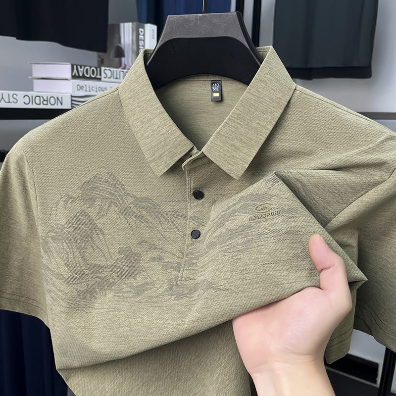 Jacquard Polo Shirt