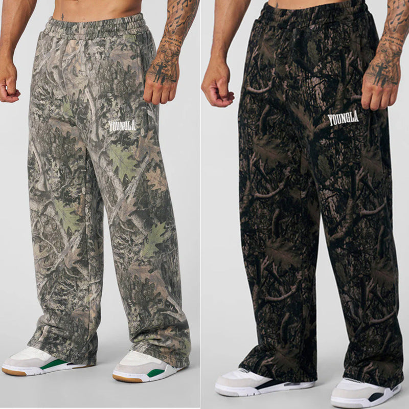 Relaxed Straight Leg Pants