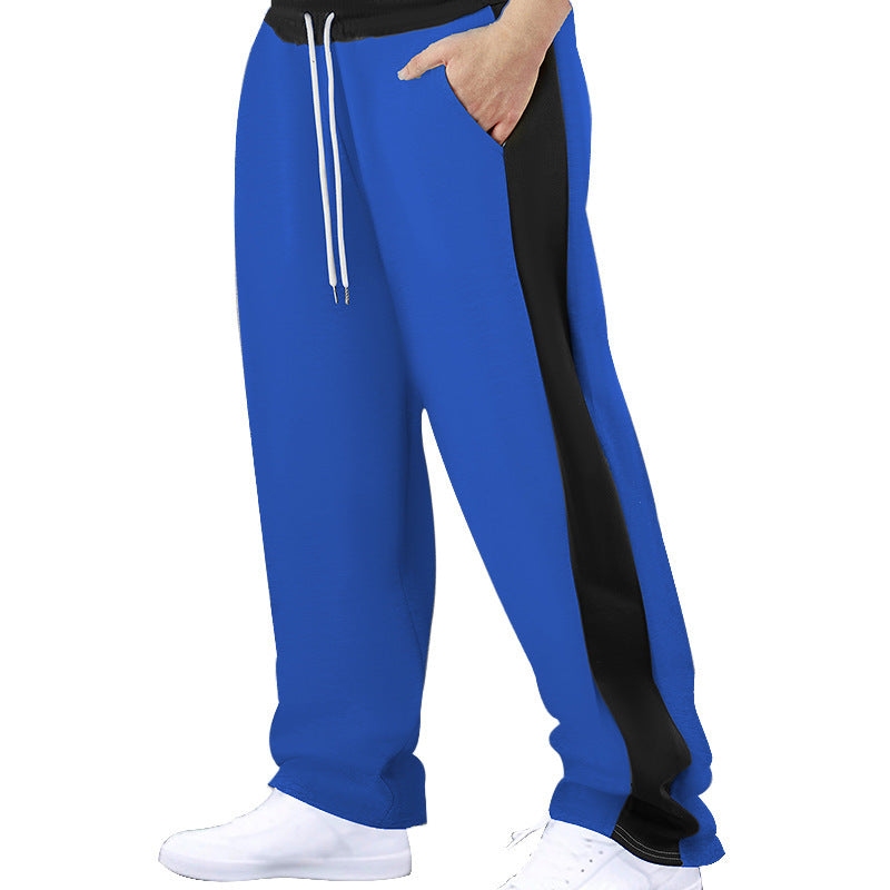 Retro-Stripe Loose Fit Joggers