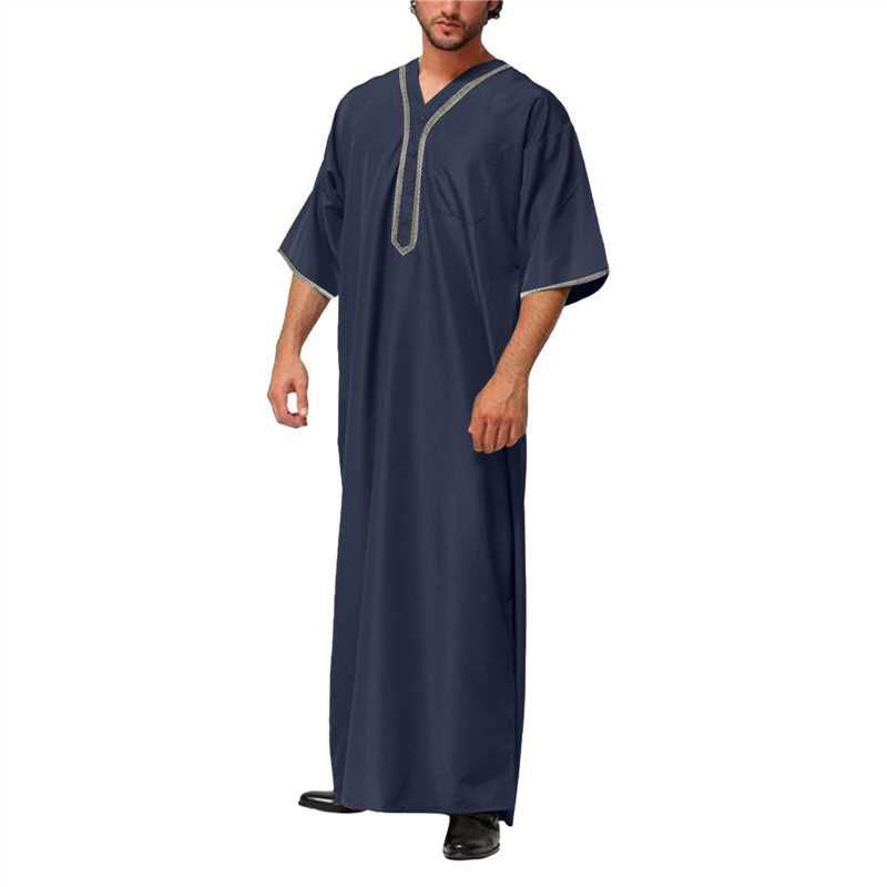 Premium Men's Button-Up Robe