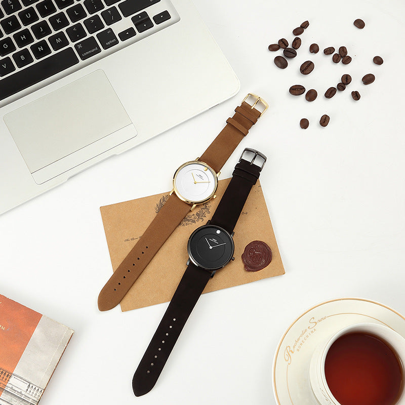 Sleek & Chic: IBSO Ultra-Thin Minimalist Watch