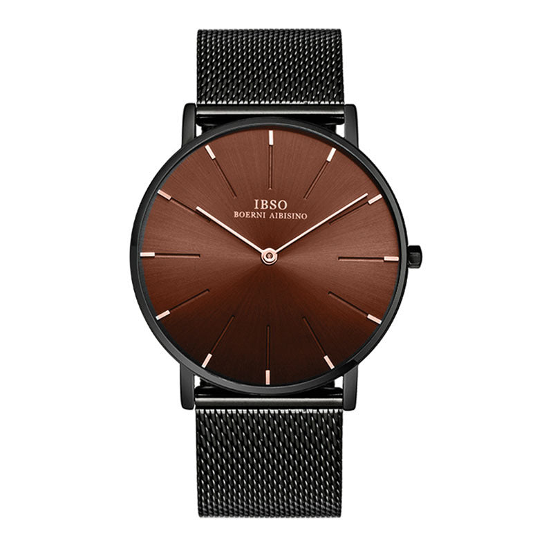 Sleek & Chic: IBSO Ultra-Thin Minimalist Watch