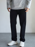 Loose Straight-Leg Pants for Men