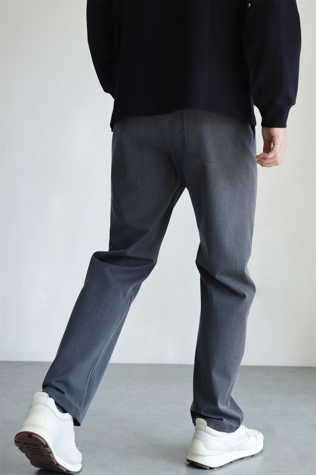 Loose Straight-Leg Pants for Men