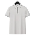 Modern Zip-Neck Polo