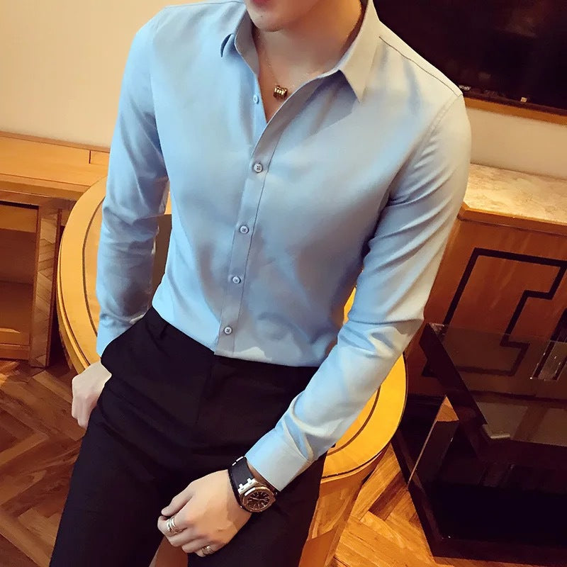 Slim Fit Business Shirt