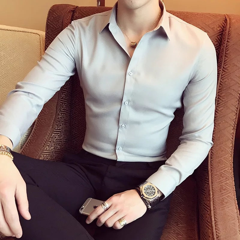 Slim Fit Business Shirt