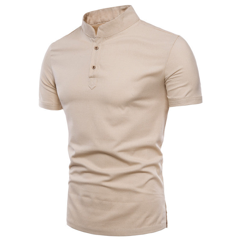 Mens polo shirt summer short sleeve Tshirts