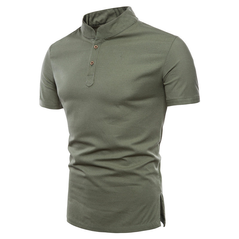 Mens polo shirt summer short sleeve Tshirts