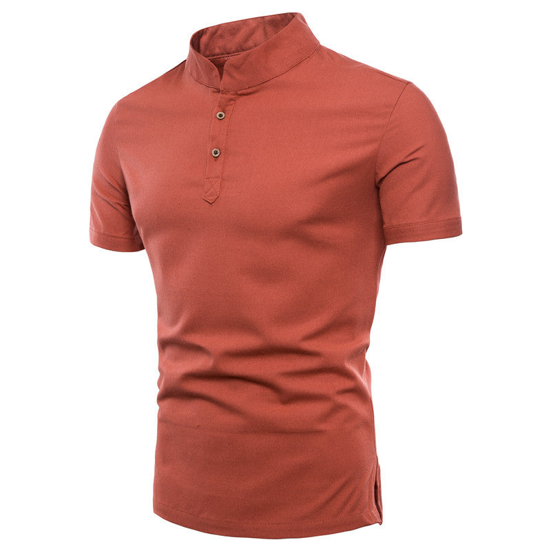 Mens polo shirt summer short sleeve Tshirts