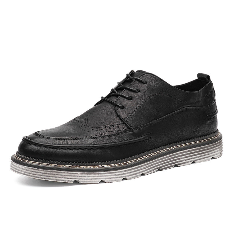 Men's Brogue Style Leather Shoes