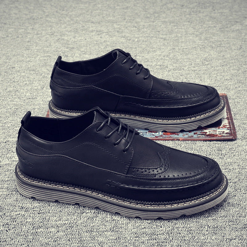 Men's Brogue Style Leather Shoes