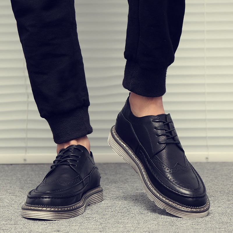 Men's Brogue Style Leather Shoes