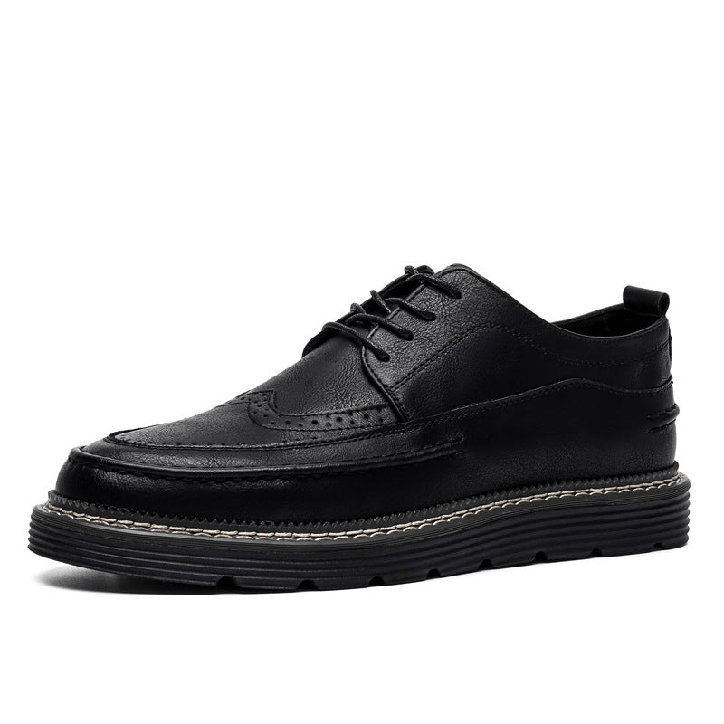 Men's Brogue Style Leather Shoes