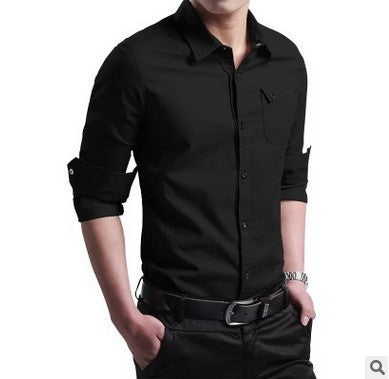 Men's Cotton Business Shirt