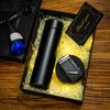 Smart thermos cup + belt + gift box