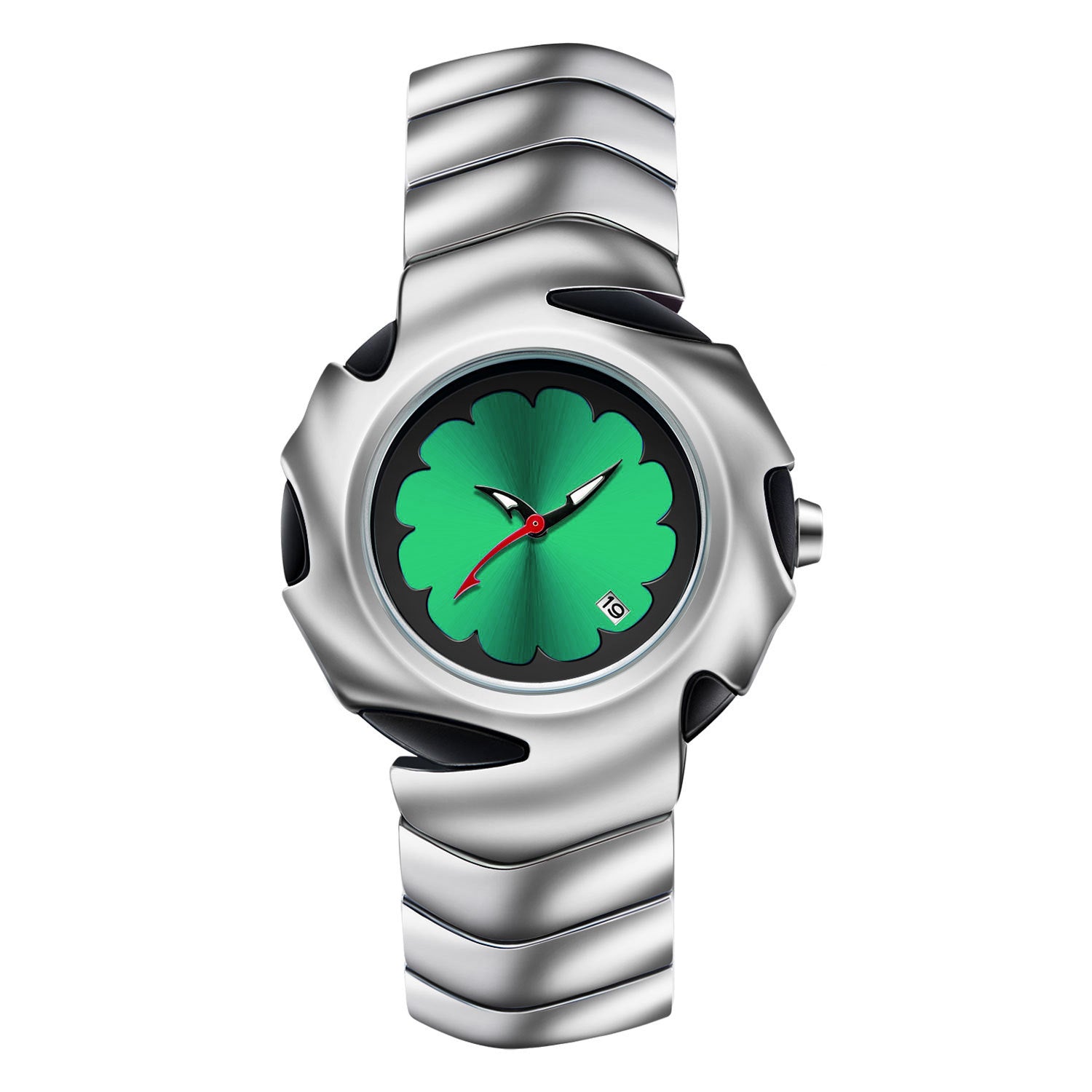 Modern Petal Bezel Watch