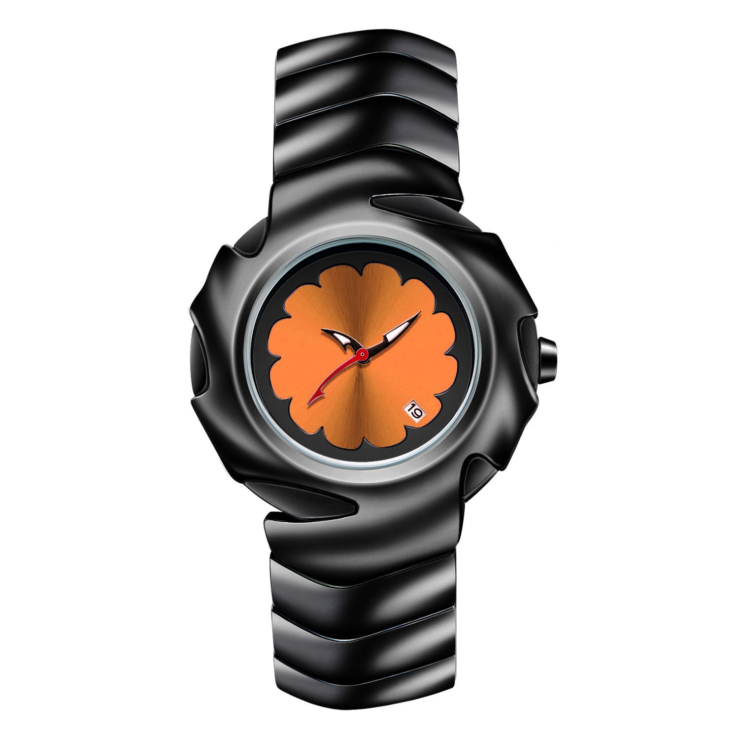 Modern Petal Bezel Watch