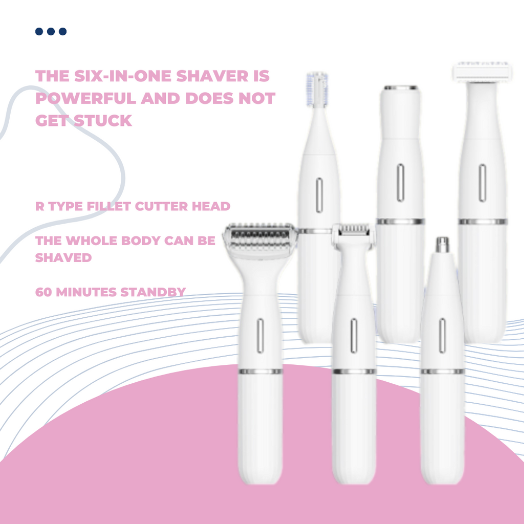 Shasoul 6-in-1 Body Shaver
