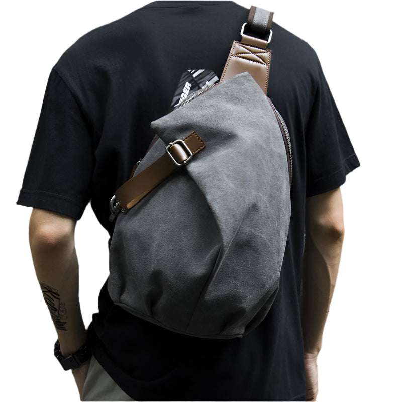 Canvas Sling Bag