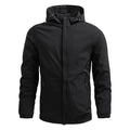 Hooded Zip Outerwear Jacket