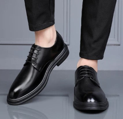 Summer Business Formal Wear Leather Shoes Men's