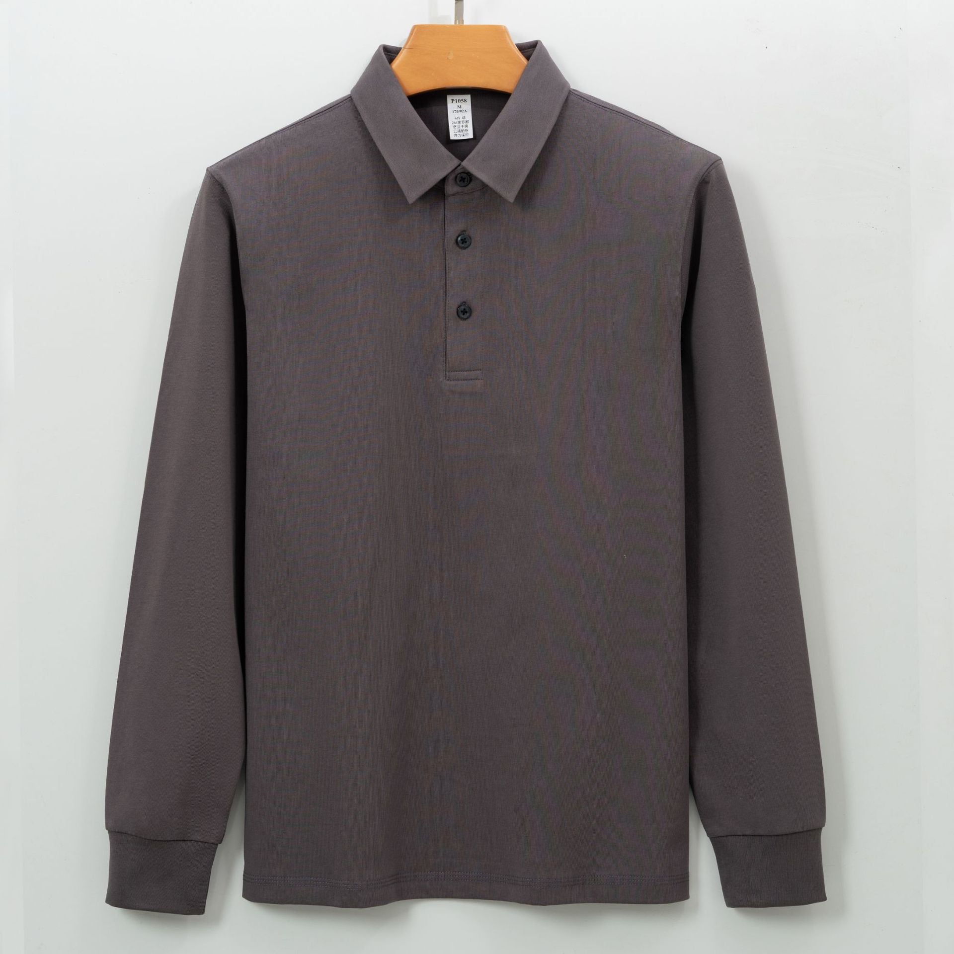 Premium Solona Cotton Long-Sleeve Polo