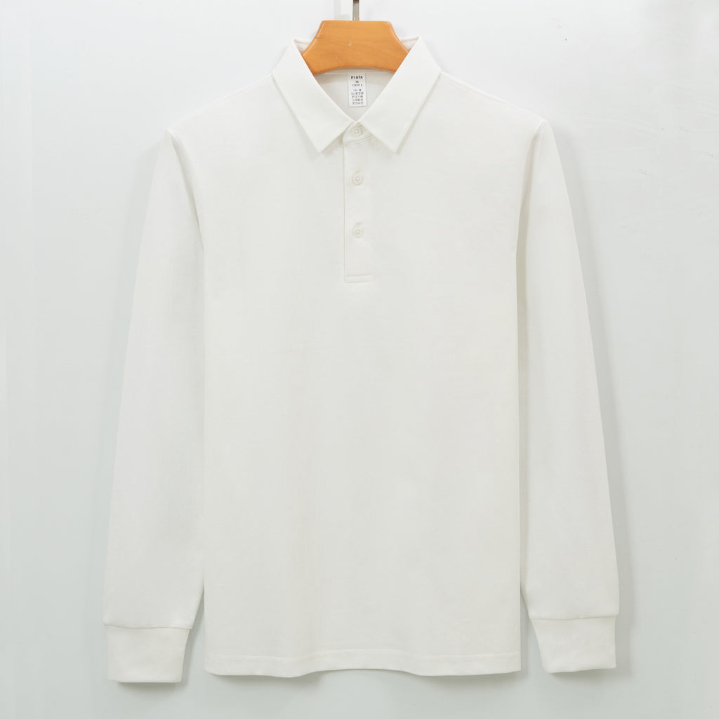 Premium Solona Cotton Long-Sleeve Polo