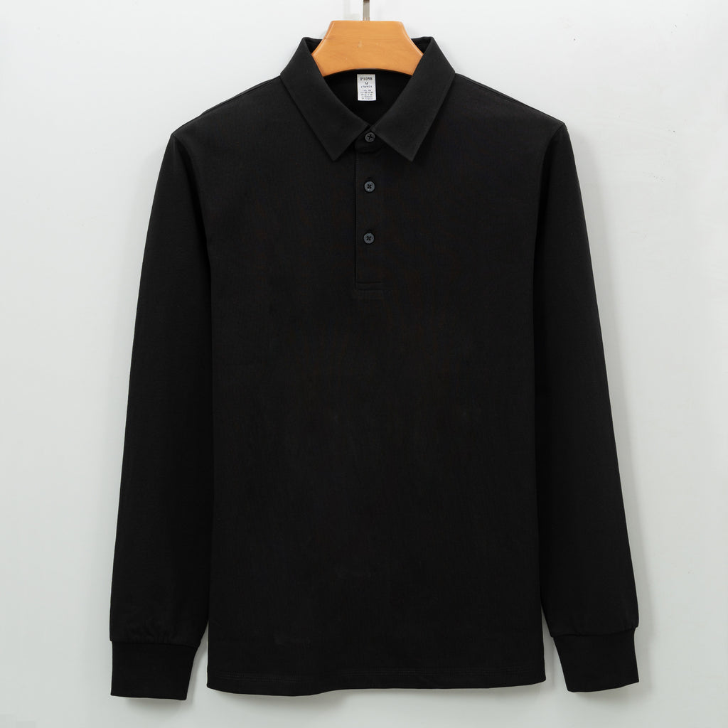 Premium Solona Cotton Long-Sleeve Polo