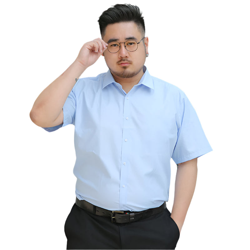 Men's Shirt Plus Size Men's Short Sleeve Shirt