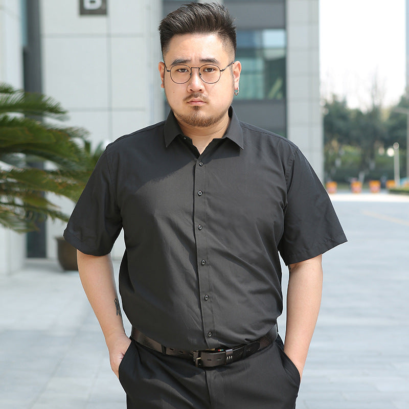 Men's Shirt Plus Size Men's Short Sleeve Shirt