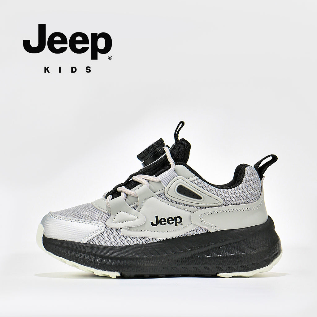 Kids' Rotary Buckle Walking Shoes